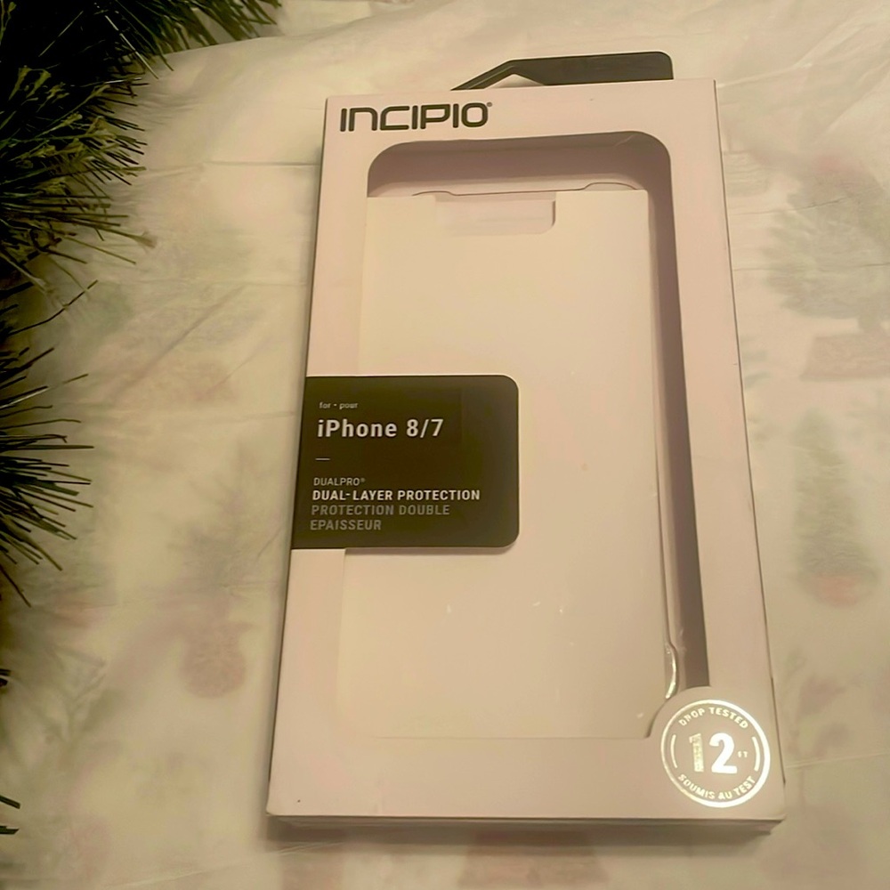 INCIPIO Clear Dual-Layef Protection for iphone e 8/7